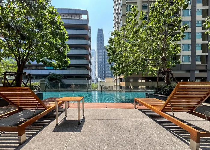 度假居 Expansive Modern - Bts Phrom Phong - Ultra Fast Wifi